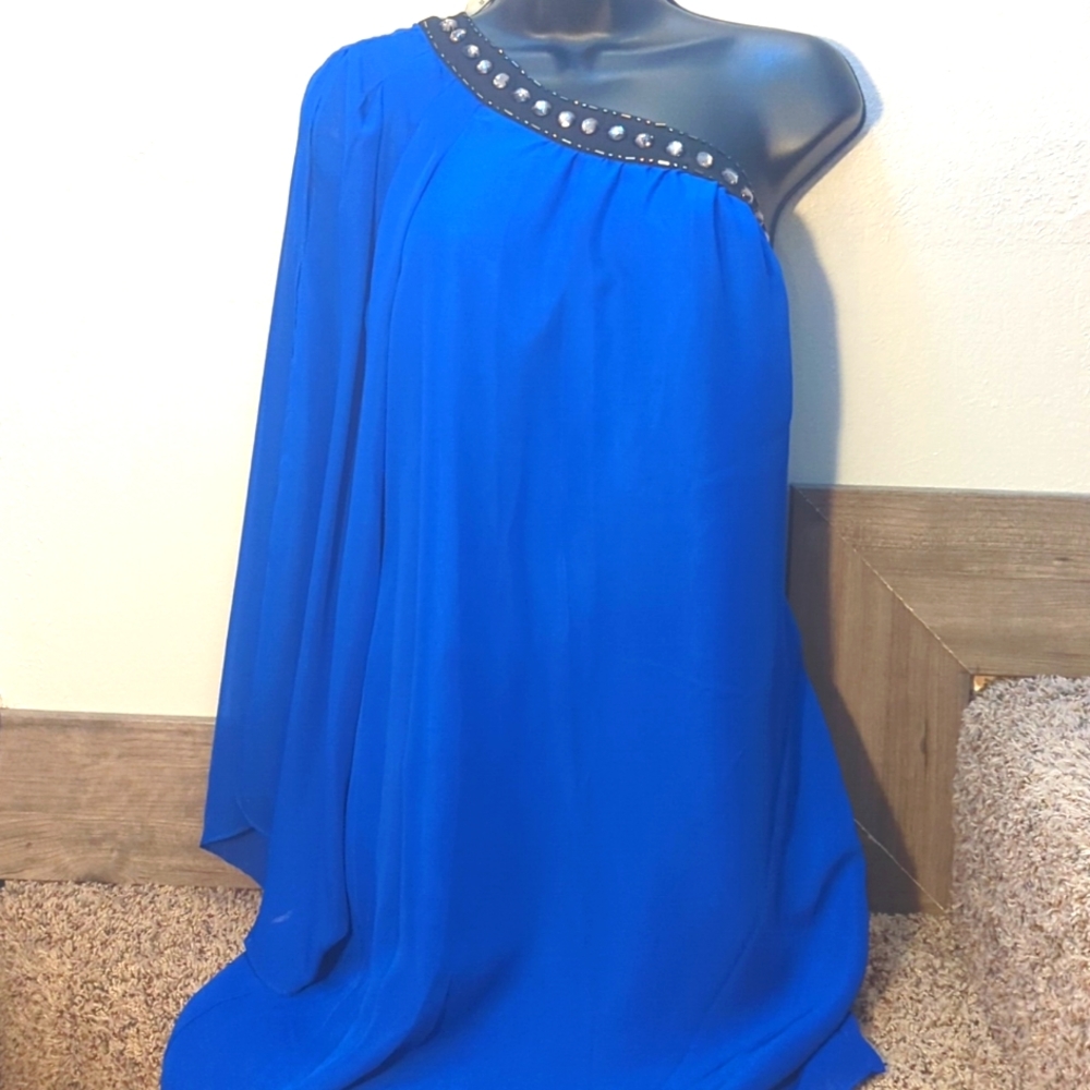 Rampage 1 shoulder dress
